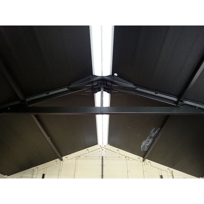 Factor 8 ft. W x 11 ft. D Resin Storage Shed