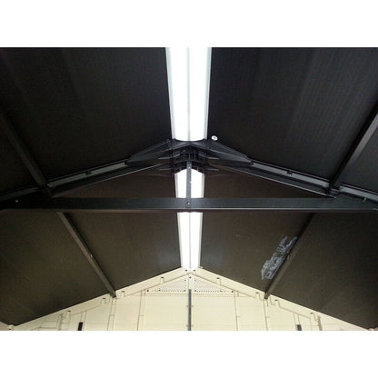 Factor 8 ft. W x 11 ft. D Resin Storage Shed