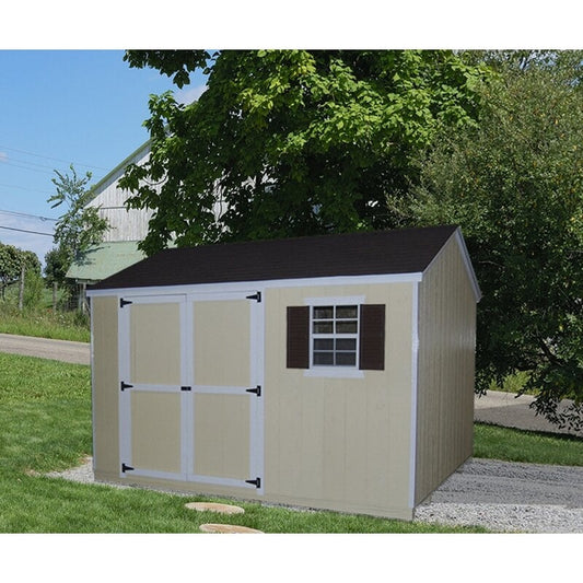 Value 8 ft. W x 8 ft. D Solid and Manufactured Wood Storage Shed